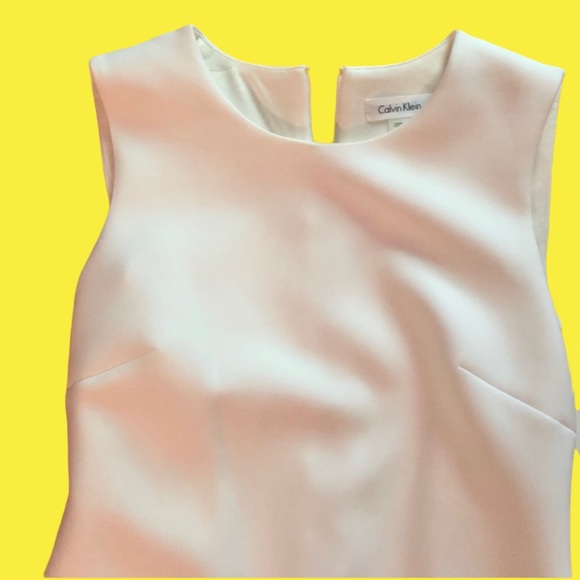 Calvin Klein Floral Hem Sheath Dress Sz 6 NWT - Picture 9 of 14